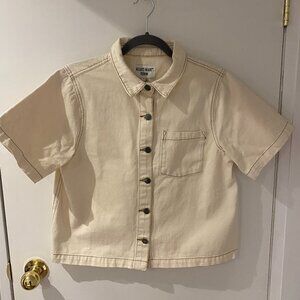 Velvet Heart Denim Shirt, Size M